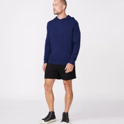 MONROW Supersoft Pullover Hoody NAVY Sale