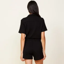 MONROW Supersoft Romper BLACK Flash Sale