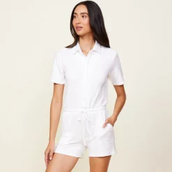 MONROW Supersoft Romper WHITE Best