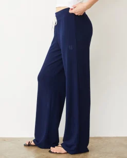 MONROW Supersoft Straight Leg Vintage Sweat NAVY Online