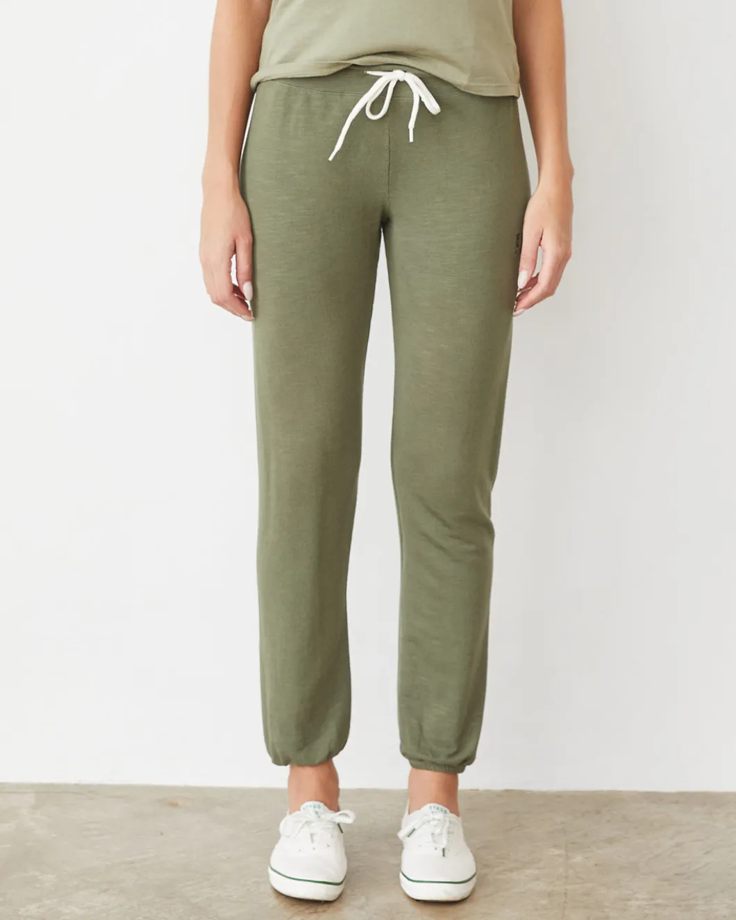 MONROW Supersoft Vintage Sweats ARMY Cheap