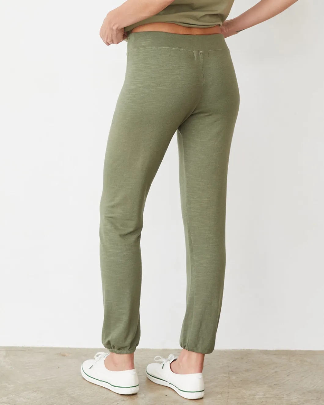 MONROW Supersoft Vintage Sweats ARMY Cheap