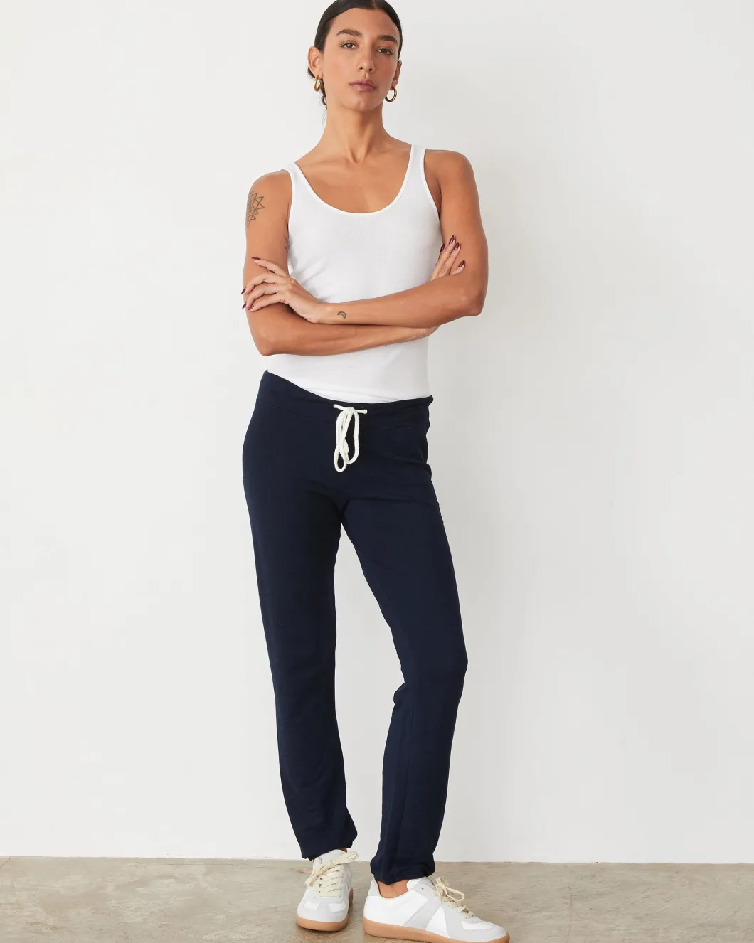 MONROW Supersoft Vintage Sweats BLUEBLACK Sale