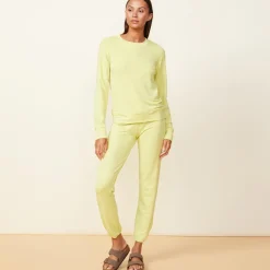 MONROW Supersoft Vintage Sweats CITRON New