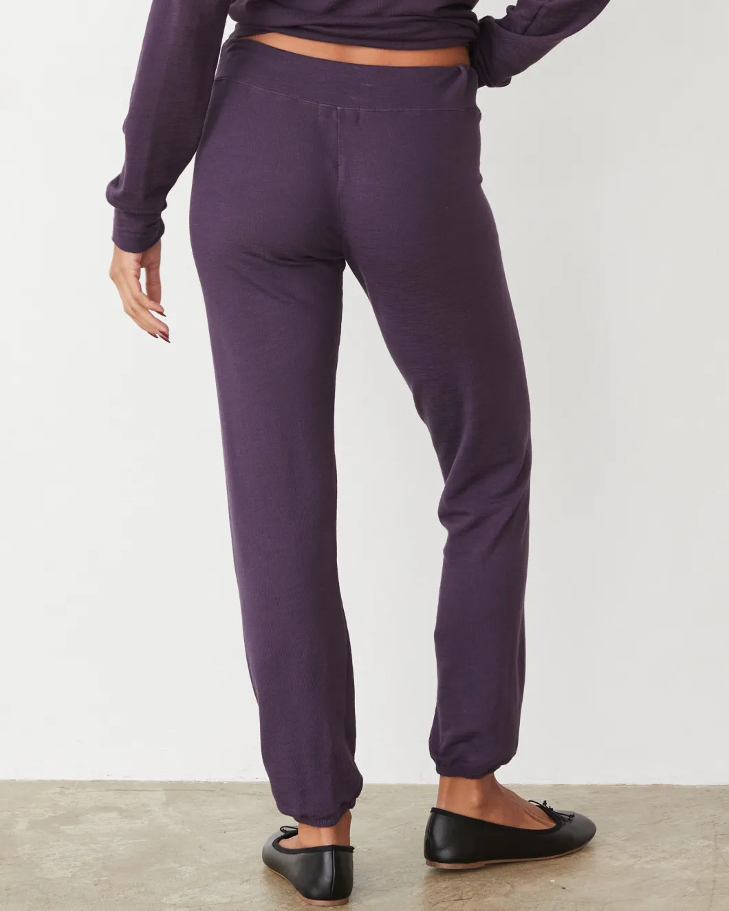 MONROW Supersoft Vintage Sweats MIDNIGHTPLUM Discount