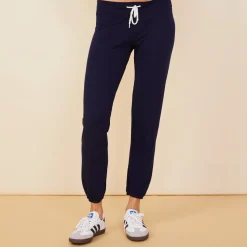 MONROW Supersoft Vintage Sweats - Blue Color NAVY Flash Sale