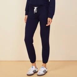 MONROW Supersoft Vintage Sweats - Blue Color NAVY Flash Sale