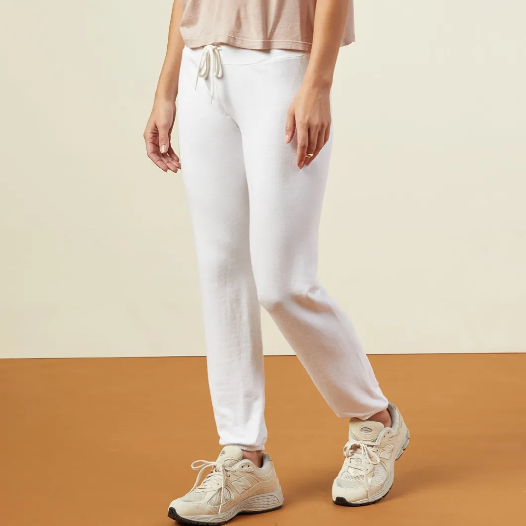 MONROW Supersoft Vintage Sweats - WHITE Cheap