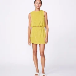 MONROW Terry Cloth Tank AVOCADO Best Sale