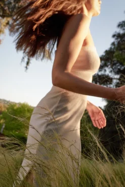 MONROW Terry Cloth Tube Top PEARL Shop