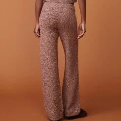 MONROW Wool Cashmere Lounge Pant POMEGRANATE Best